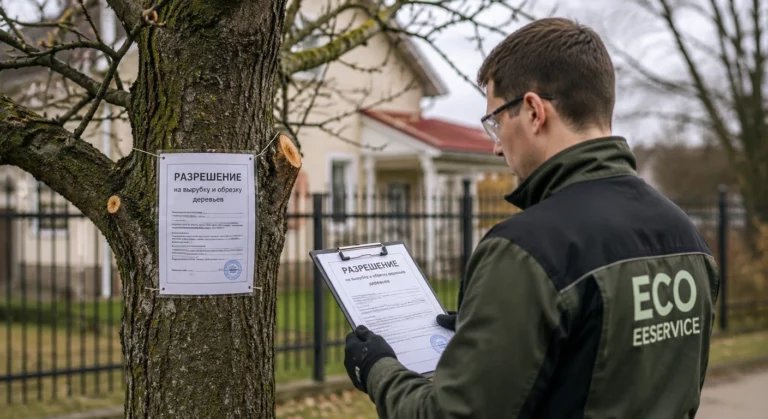 Разрешение на вырубку и обрезку деревьев